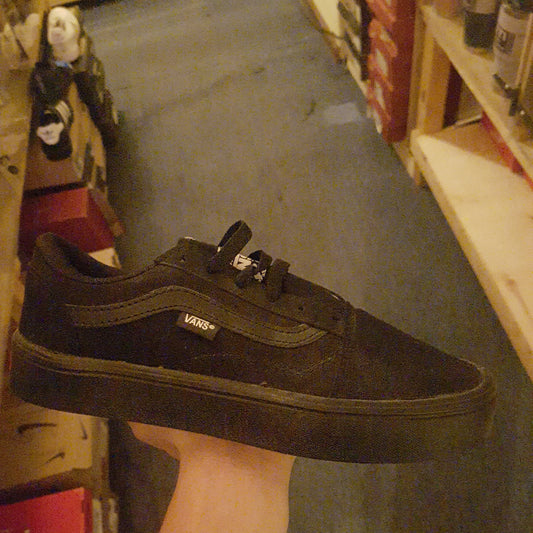 Tenis Vans Modelo Old Skool 284 Color Negro Total Tallas 25 al 28,5 Mx