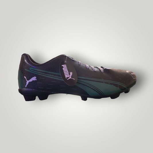 Tachones de Futbol Pasto Natural PUMA Modelo 2027 Color Negro Verde Plata Tallas del 25 al 28.5 Mx