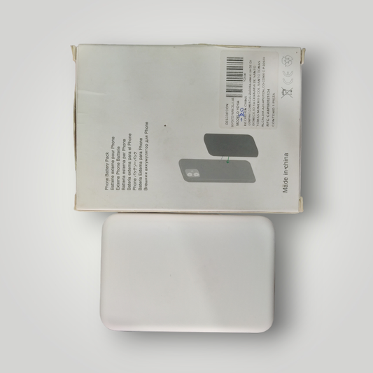 Cargador Portatil Magnetico color Blanco