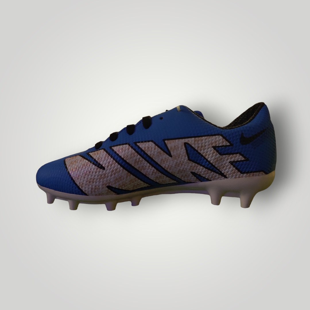 Tachones de Futbol Pasto Natural Nike Modelo Mercurial Zoom Color Azul Blanco Negro Tallas del 25 al 28.5 Mx