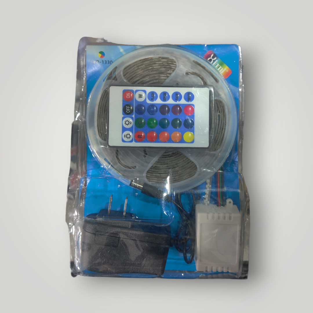 Tira de luces LED de 3 metros de colores con Control Remoto