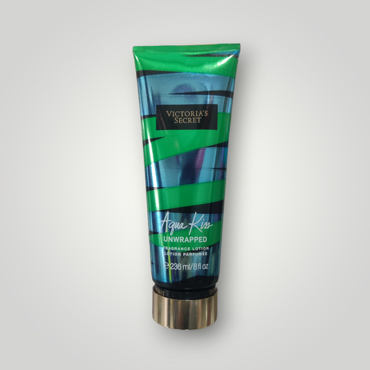 Crema Corporal Body Mist Marca Victoria's Secret Aroma "Aqua Kiss Unwrapped" 236 Ml