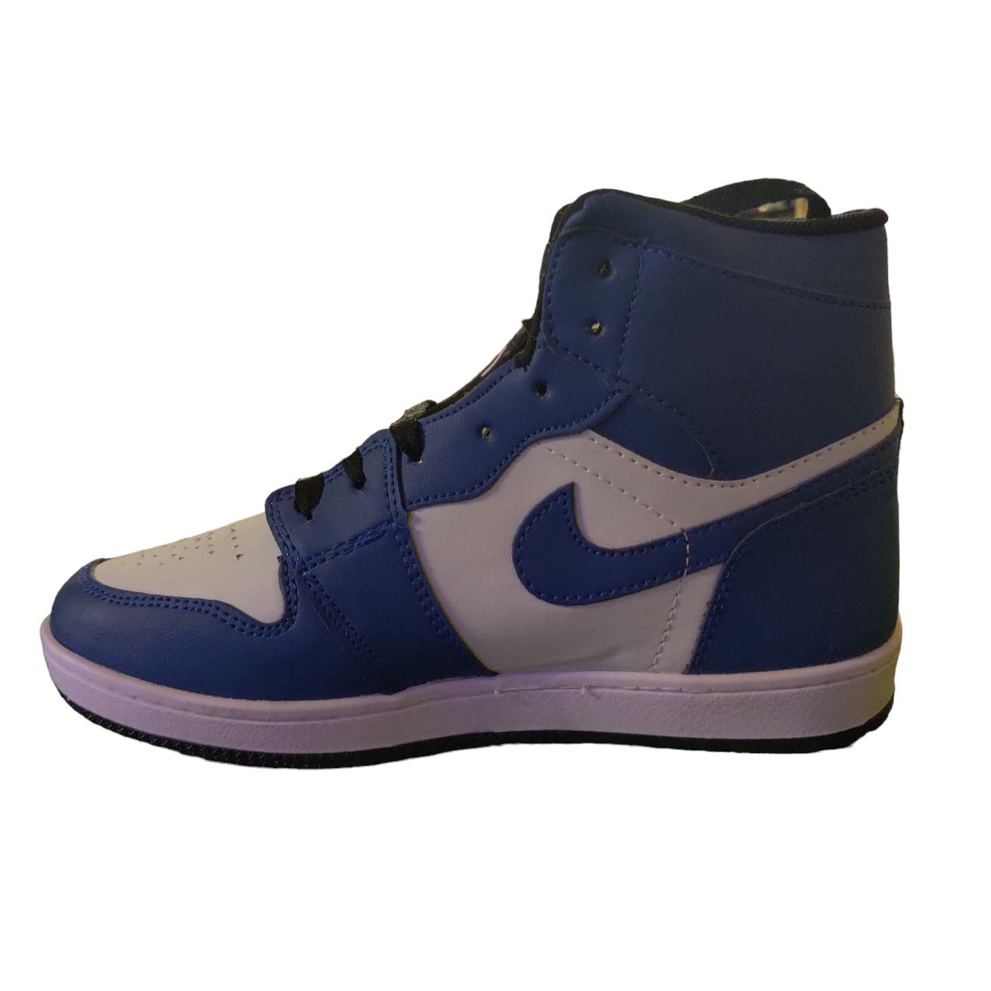 Sneaker Nike Modelo Jordan Color Blanco Azul Rey Tallas 22 al 25,5 Mx