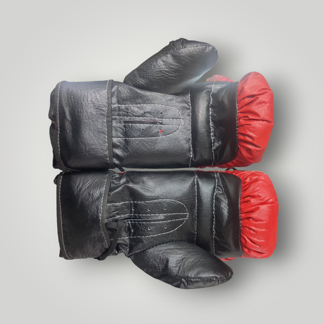Guantes Boxeo Estilo Venum Color Rojo Negro Tamaños 8 a 16 oz