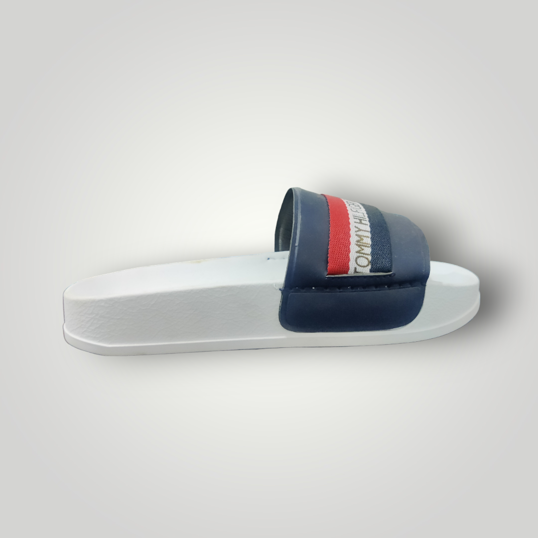 Sandalias Tommy Estilo 250 Color Azul Marino Blanco Tallas 22 al 25 Mx