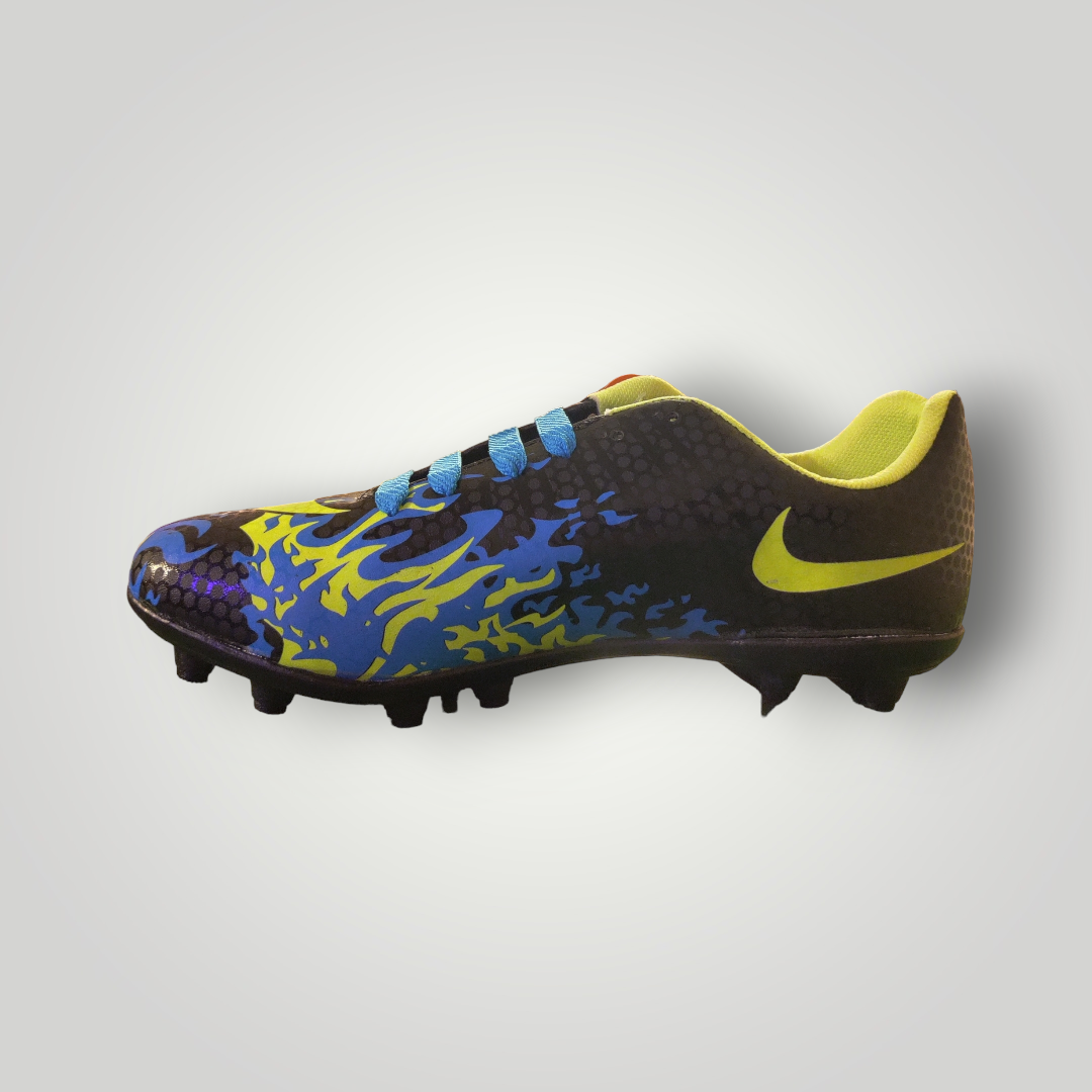Tachones de Futbol Nike Modelo CRISTIANO Color Negro TSA Neon Tallas 25 - 28.5 Mx