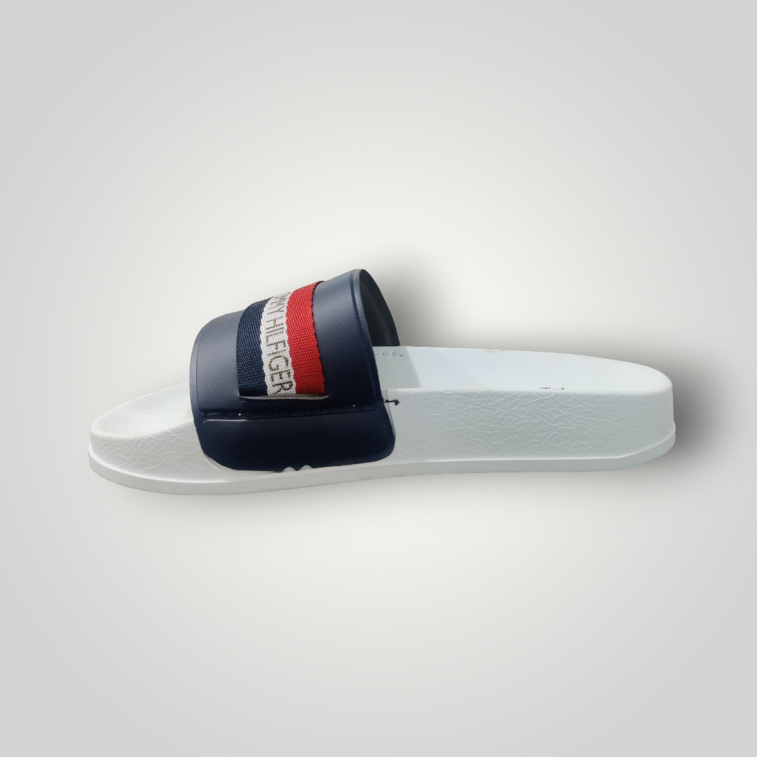 Sandalias Tommy Estilo 250 Color Azul Marino Blanco Tallas 22 al 25 Mx