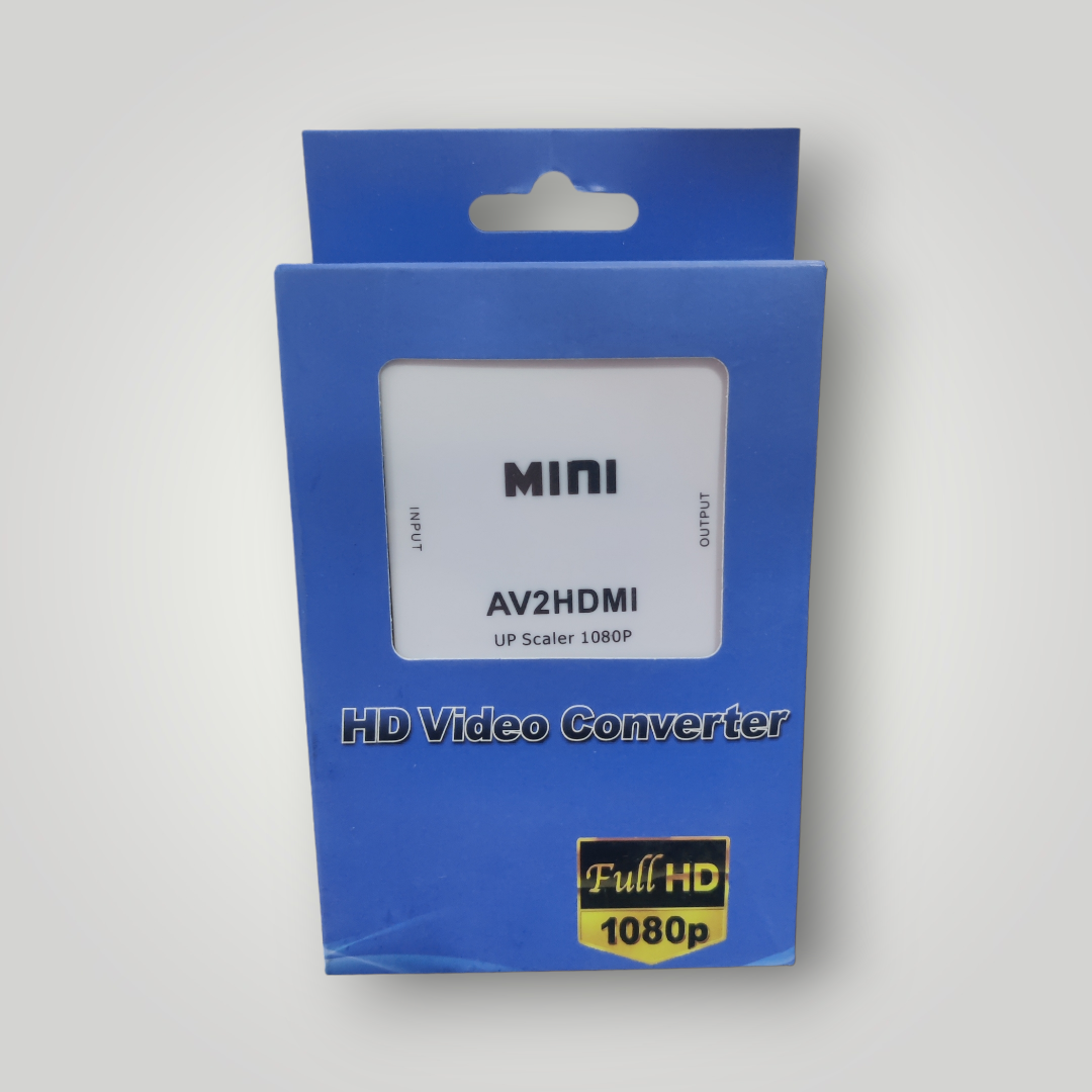 Convertidor de entrada AV a HDMI Alta Definicion