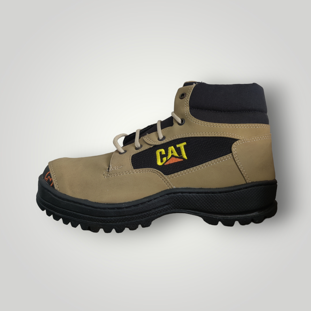 Botas CAT Estilo 220 color Arena Negro Tallas 26 al 29,5 Mx