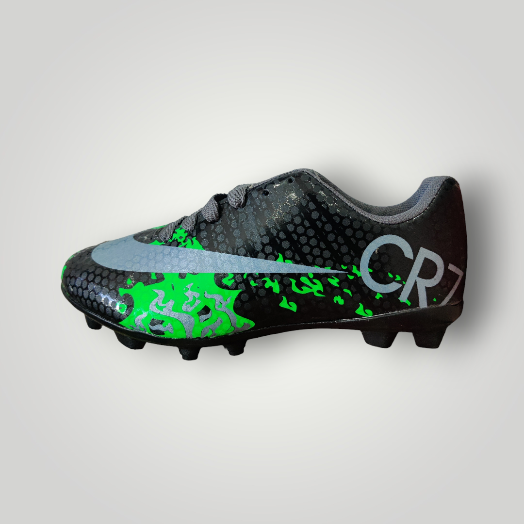 Tachones de Futbol Pasto Natural Nike Modelo Cristiano Color Negro Verde Oxford Tallas del 22 al 25.5 Mx TRENDY