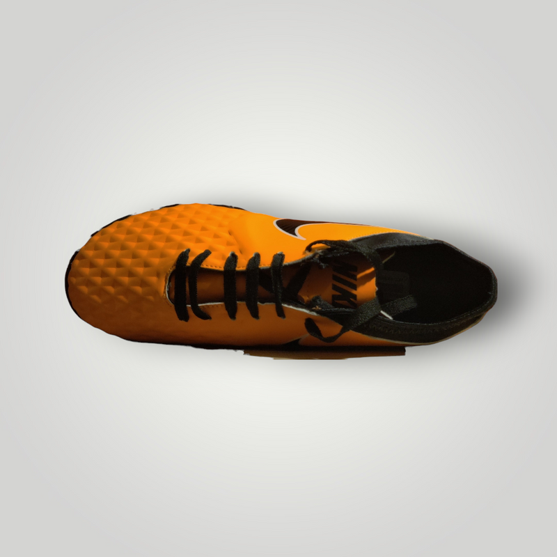 Tenis de Futbol Rápido Modelo 2269 NIKE TIEMPO Color Naranja Negro Tallas del 25 al 28.5 Mx