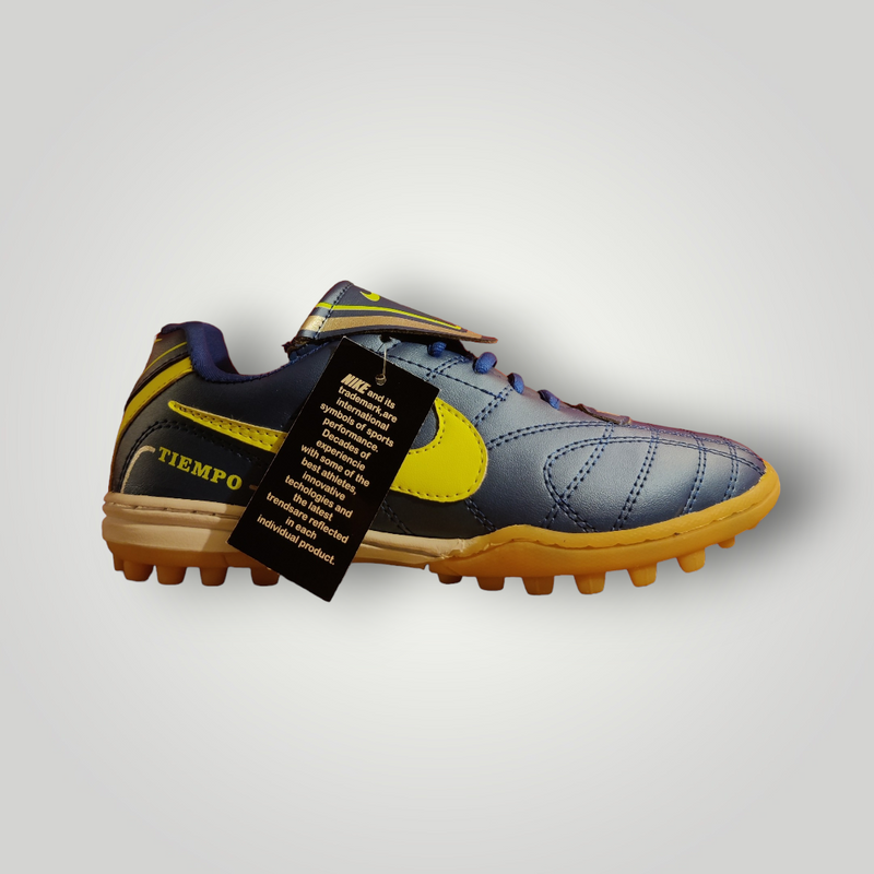 Tenis de Futbol Rápido Modelo NIKE TIEMPO LEGEND 3 Color Azul Amarillo Tallas del 25 al 28.5 Mx