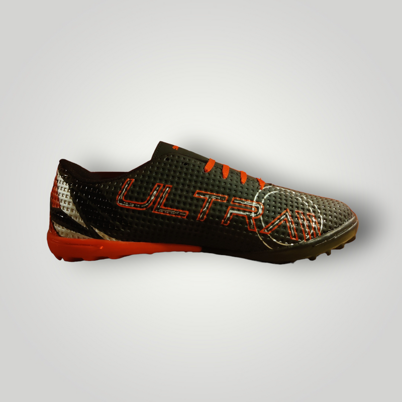 Tenis de Futbol Rápido Modelo PUMA FEEL THE ACTION Color Negro Rojo Plata Tallas del 25 al 28.5 Mx