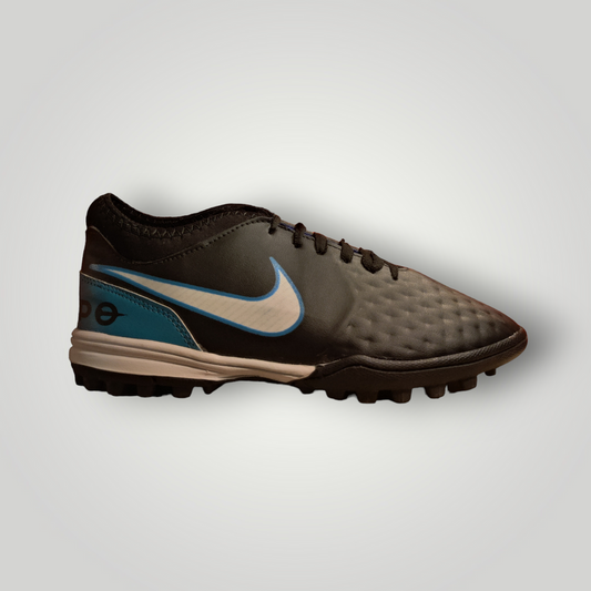 Tenis de Futbol Rápido Modelo NIKE TIEMPO Color Negro Turqueza Tallas del 25 al 28.5 Mx