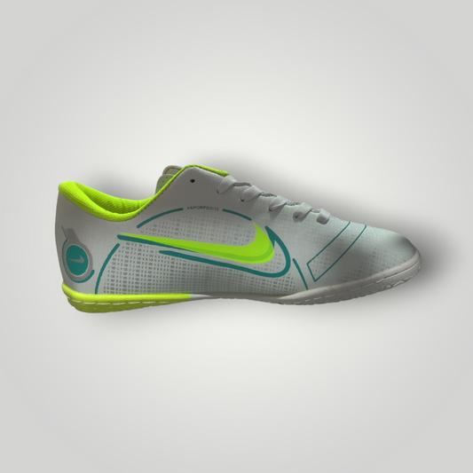 Tenis de Futbol Rápido Modelo NIKE SUPERFLY 8 Color Blanco Aqua A. Neón Tallas del 25 al 28.5 Mx TRENDY