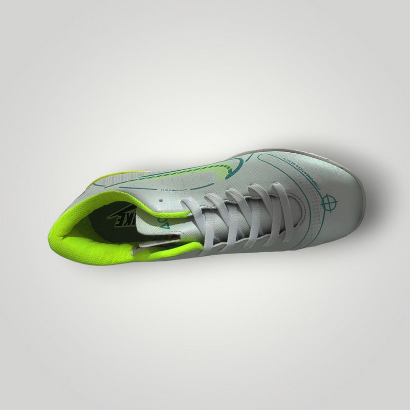 Tenis de Futbol Rápido Modelo NIKE SUPERFLY 8 Color Blanco Aqua A. Neón Tallas del 25 al 28.5 Mx TRENDY