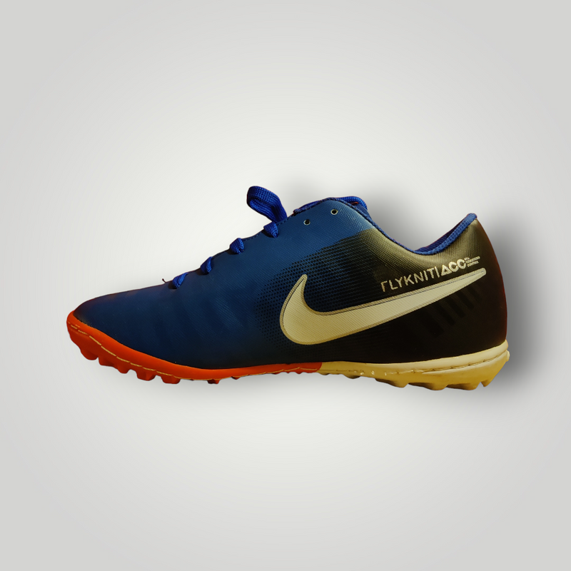 Tenis de Futbol Rápido Modelo NIKE TIEMPO L7 Color Azul Rey Negro Blanco Tallas del 22 al 25 Mx