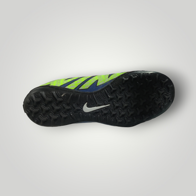 Tenis de Futbol Rápido Infantil Modelo NIKE MERCURIAL ZOOM Color Azul Rey Amarillo Neón Plata Tallas del 17 al 21.5 Mx TRENDY