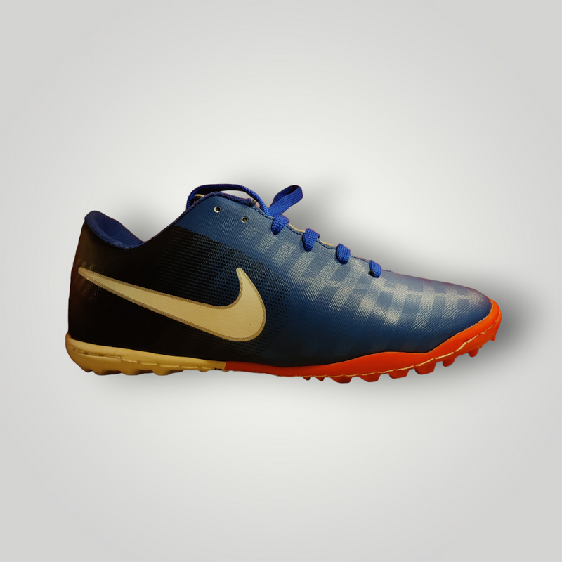Tenis de Futbol Rápido Modelo NIKE TIEMPO L7 Color Azul Rey Negro Blanco Tallas del 22 al 25 Mx
