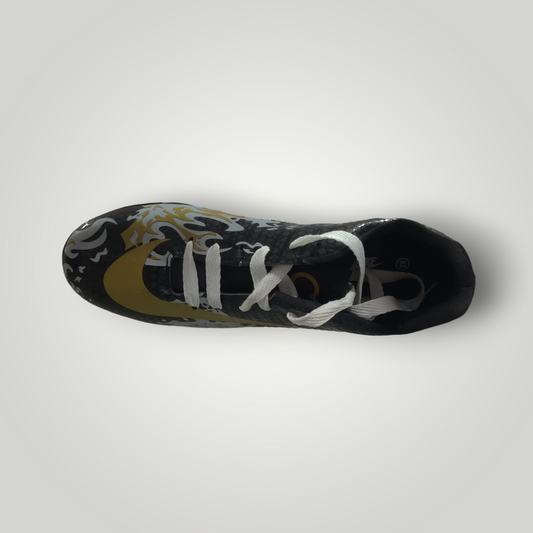 Tachones de Futbol Pasto Natural Modelo NIKE CRISTIANO Color Negro Oro  Tallas del 25 al 28.5 Mx TRENDY