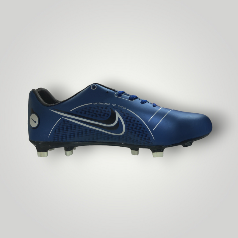 Tachones de Futbol Pasto Natural Modelo NIKE Color Azul Rey Negro Blanco Tallas del 25 al 28.5 Mx TRENDY