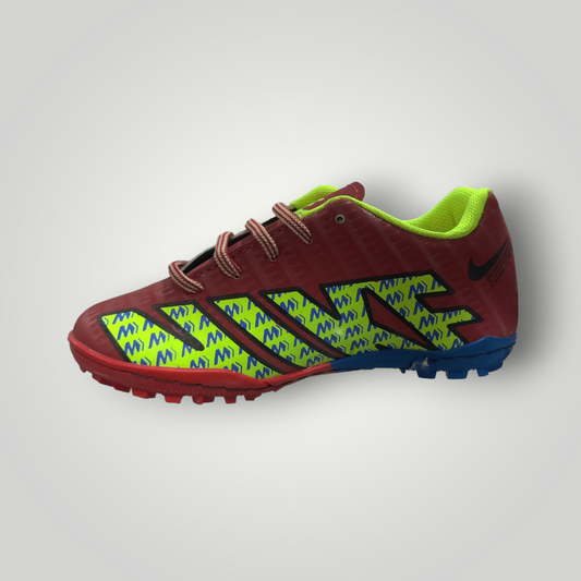 Tenis de Futbol Rápido Infantil Modelo NIKE MERCURIAL ZOOM Color Rojo Amarillo Neón Rey Tallas del 17 al 21.5 Mx TRENDY