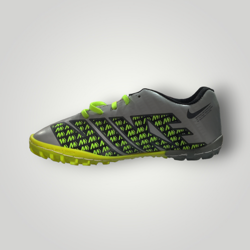 Tenis de Futbol Rápido Modelo NIKE MERCURIAL ZOOM Color Plata Amarillo Neón Negro Tallas del 17 al 21.5 Mx TRENDY
