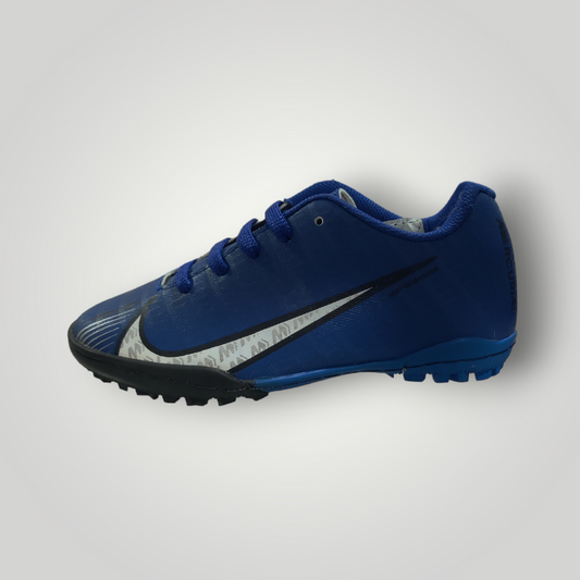 Tenis de Futbol Rápido Infantil Modelo NIKE MERCURIAL ZOOM Color Azul Rey Blanco Negro Tallas del 22 al 25 Mx TRENDY