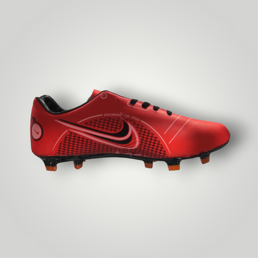 Tachones de Futbol Pasto Natural Modelo NIKE Color Rojo Chicle Negro Blanco Tallas del 25 al 28.5 Mx TRENDY