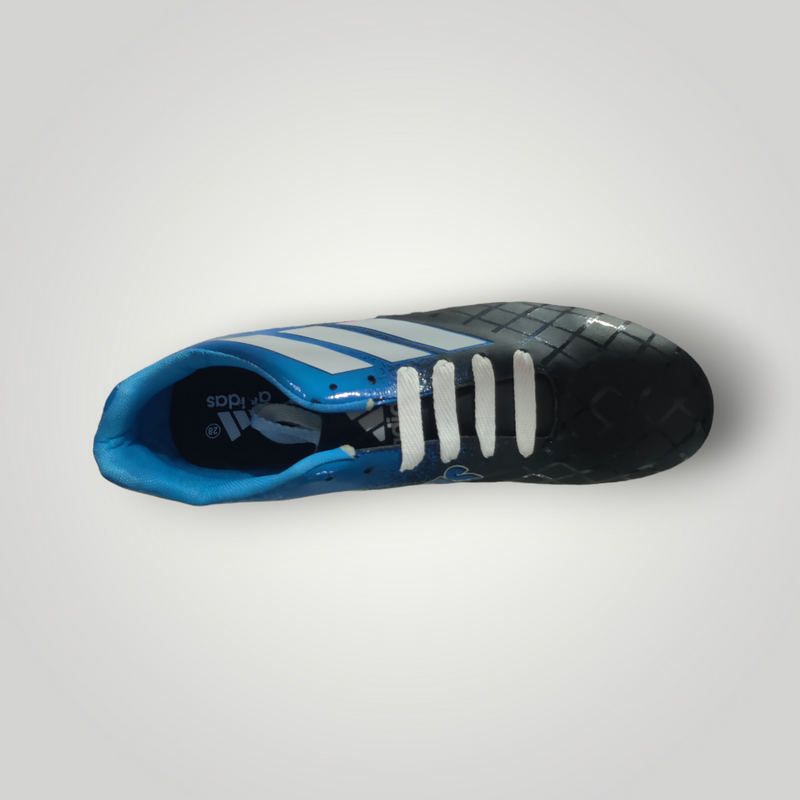 Tachones de Futbol Pasto Natural Modelo ADIDAS 2027 Color Negro Azul Tallas del 25 al 28.5 Mx TRENDY