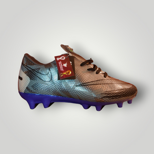 Tachones de Futbol Pasto Natural Modelo NIKE SCORPION GT Color Oxford Negro Rey Tallas del 25 al 28.5 Mx