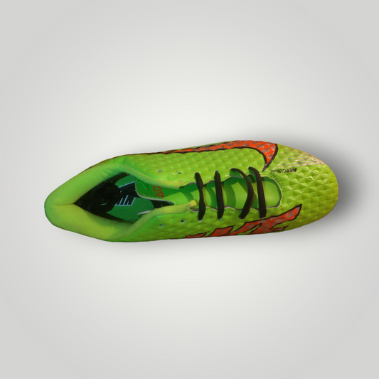 Tachones de Futbol Pasto Natural Modelo MERCURIAL Z15 Color Amarillo Neón Naranja Negro Tallas del 25 al 28.5 Mx