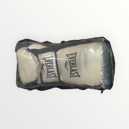 Guantes Boxeo Estilo EVERLAST color Blanco Tamaño 16 oz