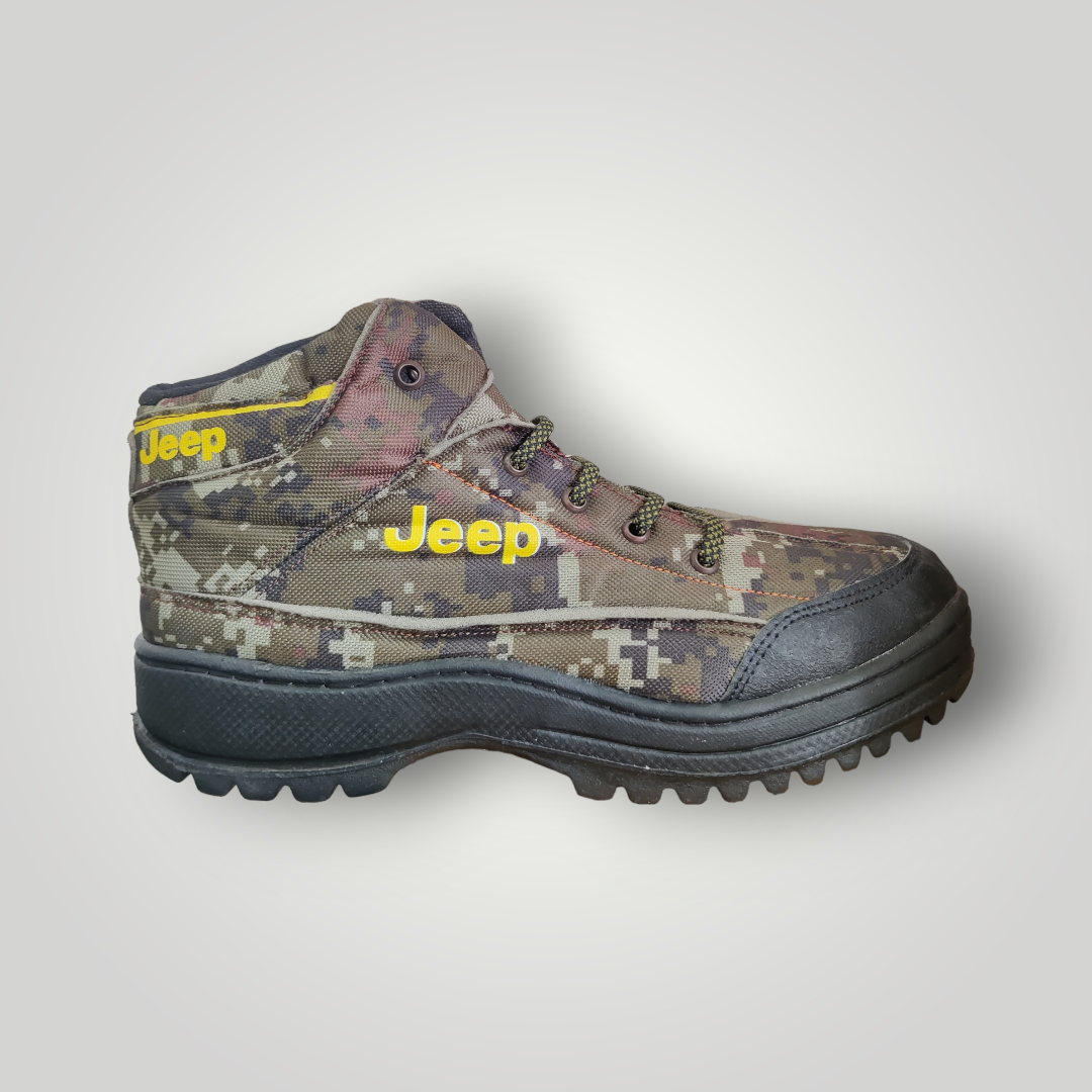 Botas Jeep Estilo 260 color Camuflaje Militar Tallas 26 al 29,5 Mx