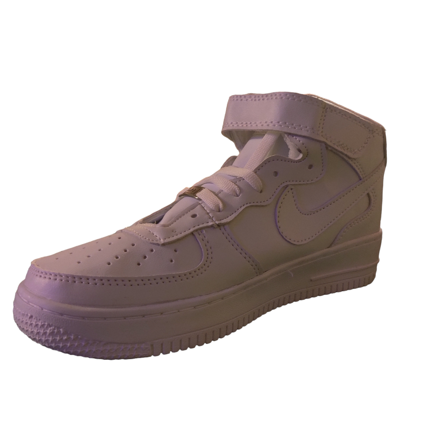 Sneakers Nike Modelo AirForce One Color Blanco Total Tallas 22 al 29,5 Mx