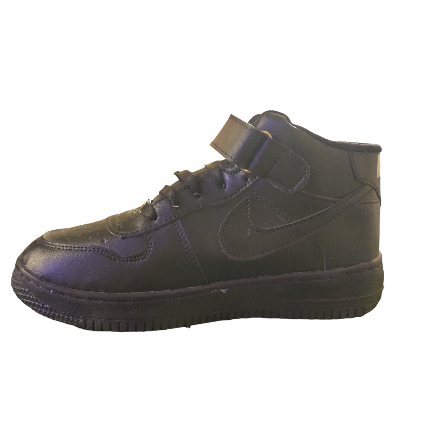 Sneakers Nike Modelo 600 AirForce One Color Negro Total Tallas 25 al 28,5 Mx