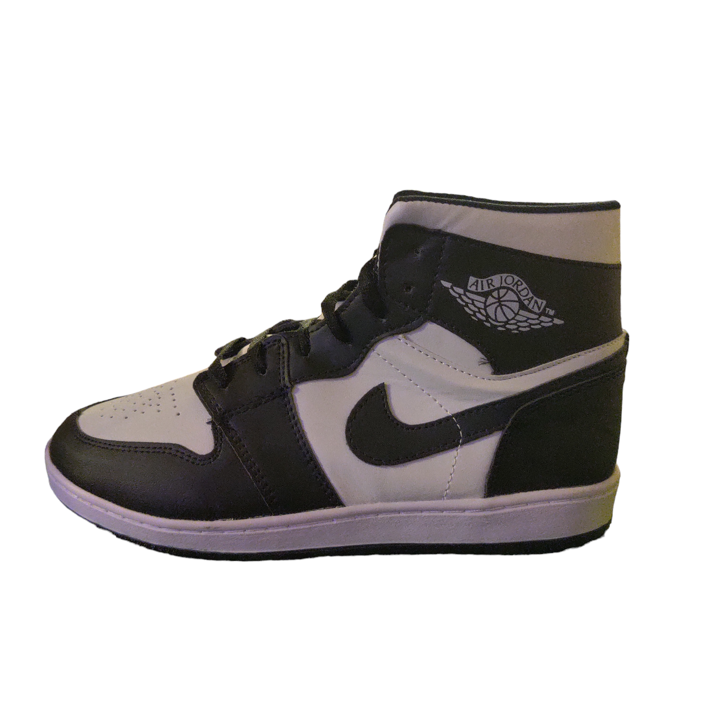 Sneakers Nike Modelo Jordan Color Negro Blanco Tallas 25 al 28,5 Mx