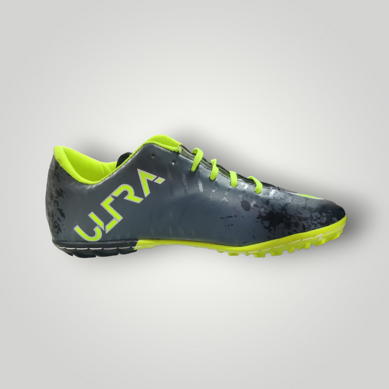 Tenis de Futbol Rápido Modelo HYPERVENOM ULTRA Color Negro Oxford Amarillo Neón Tallas del 25 al 28.5 Mx TRENDY